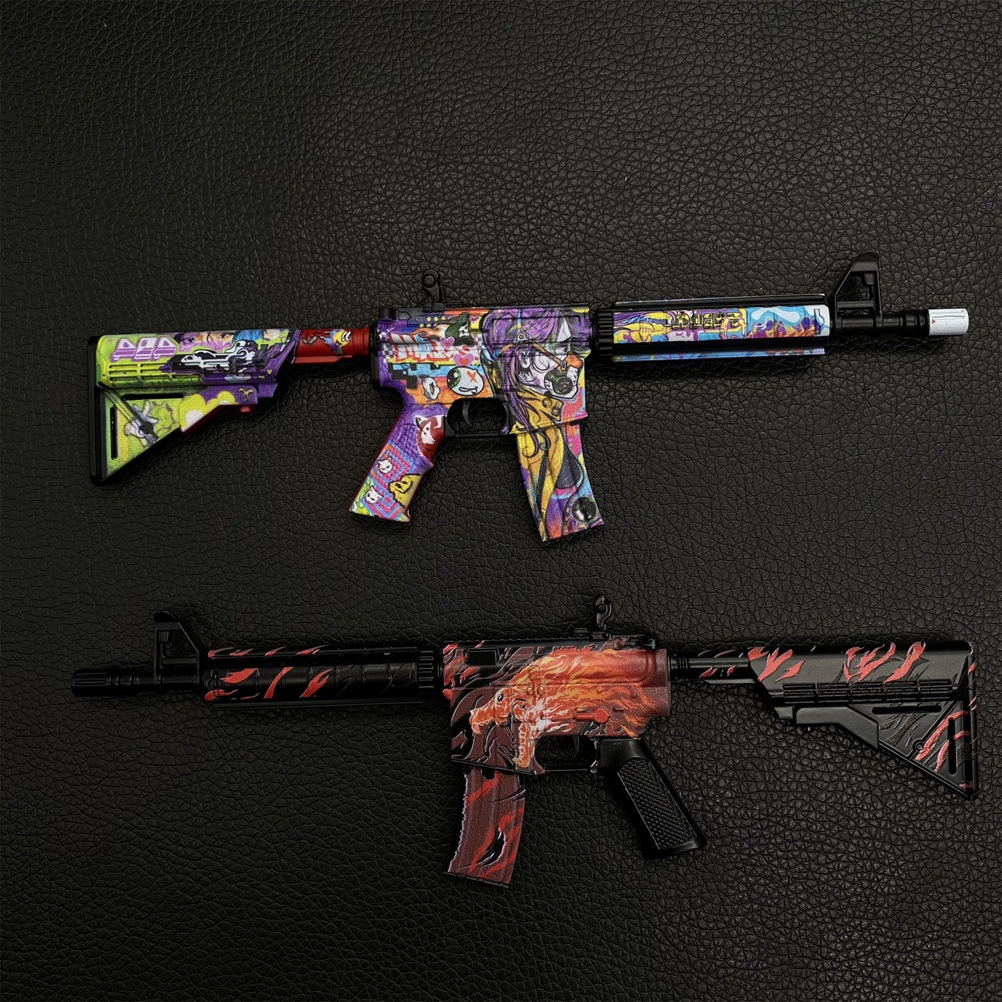 Most Popular Howl In Living Color Skin M4A4 Gun Miniature For Display