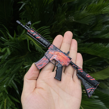 Most Popular Howl In Living Color Skin M4A4 Gun Miniature For Display