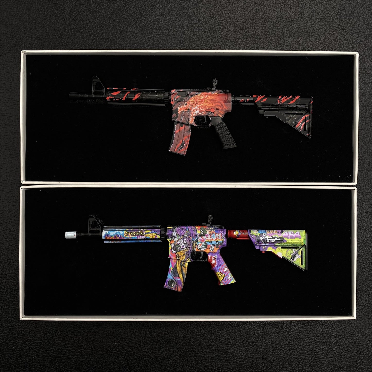Most Popular Howl In Living Color Skin M4A4 Gun Miniature For Display