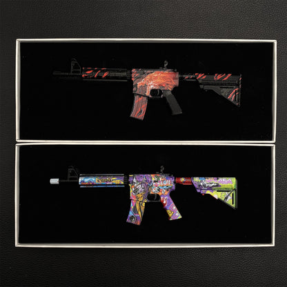 Most Popular Howl In Living Color Skin M4A4 Gun Miniature For Display