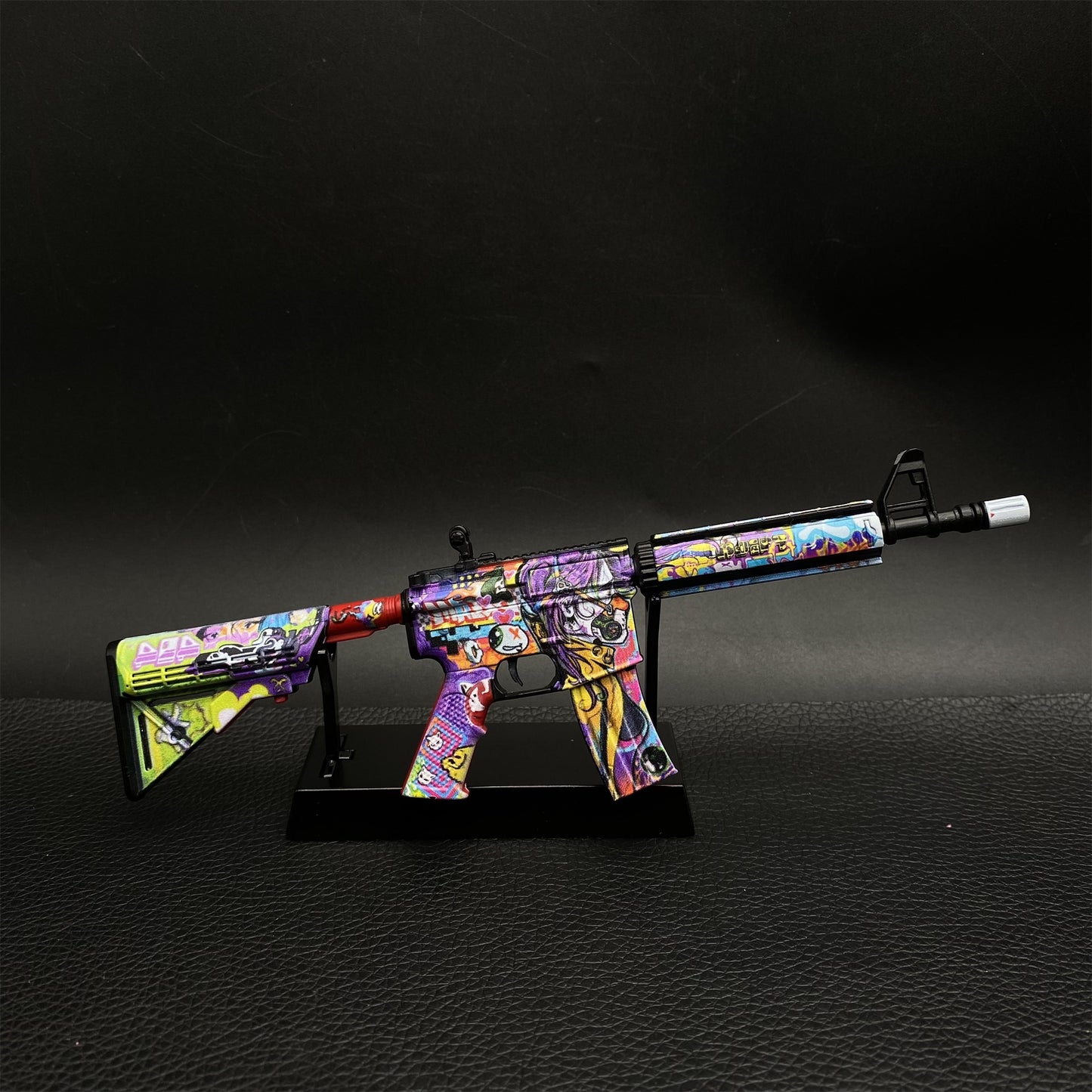 Most Popular Howl In Living Color Skin M4A4 Gun Miniature For Display
