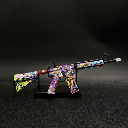 Most Popular Howl In Living Color Skin M4A4 Gun Miniature For Display