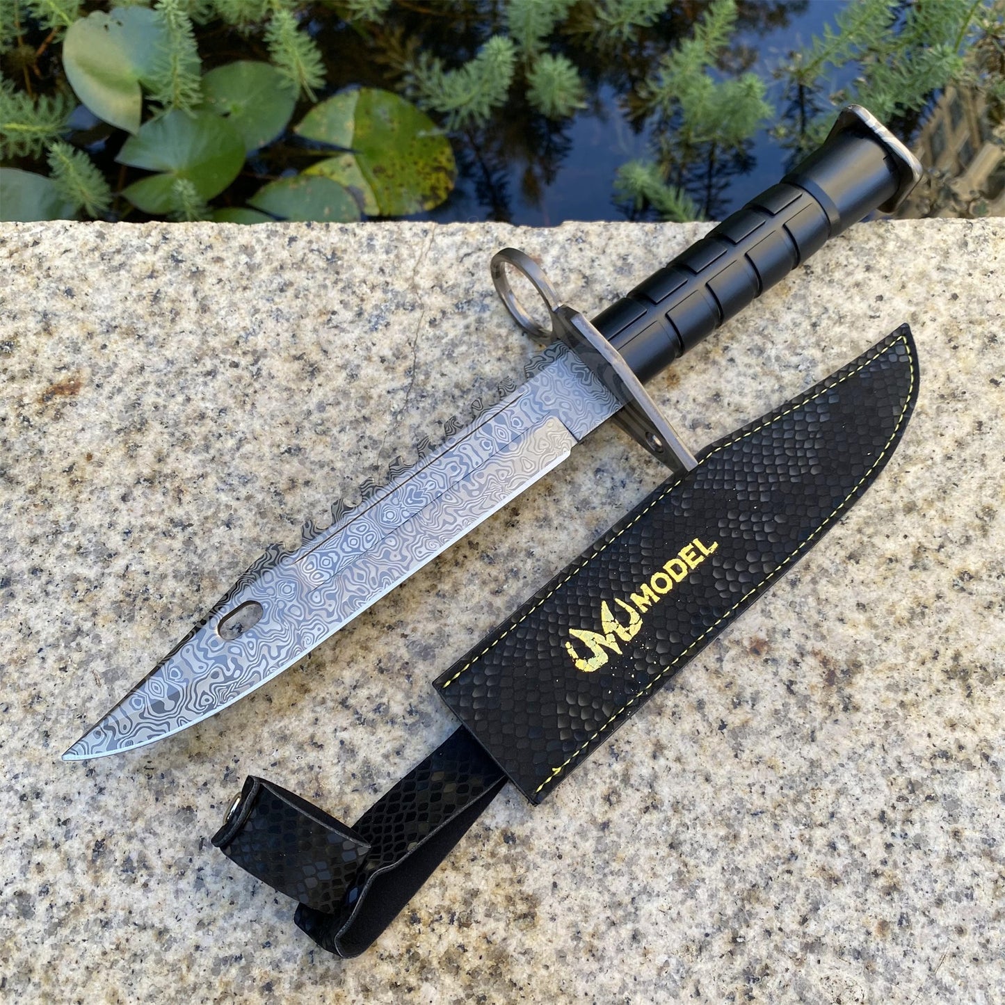 CSGO Full-Size Metal M9 Bayonet Dull Blade Replica 33CM/13"