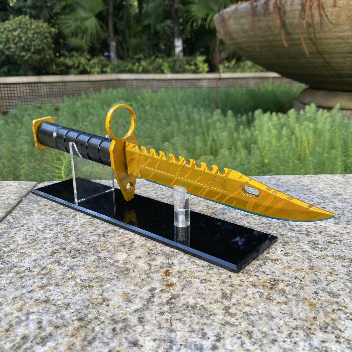 CSGO Full-Size Metal M9 Bayonet Dull Blade Replica 33CM/13"