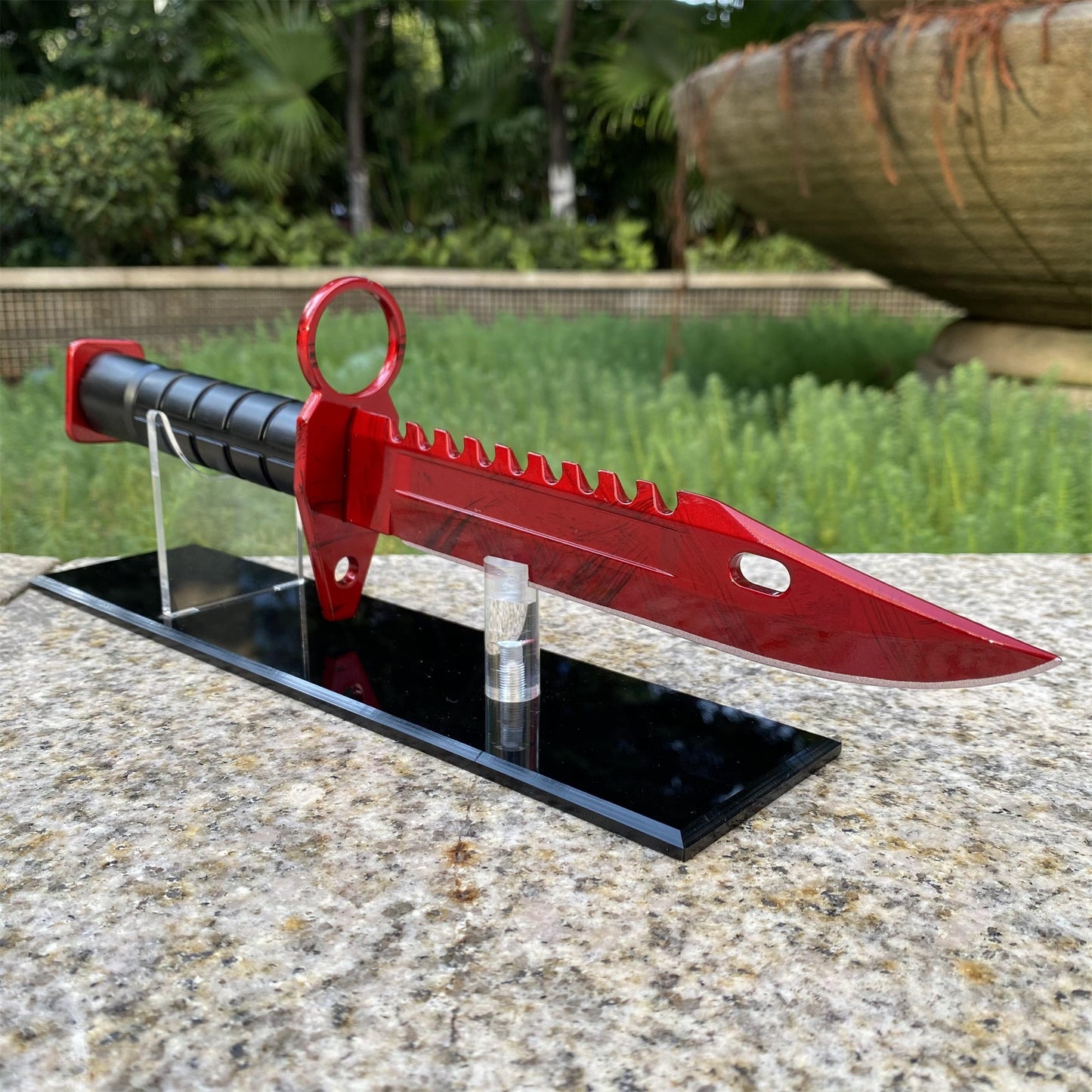 CSGO Full-Size Metal M9 Bayonet Dull Blade Replica 33CM/13"