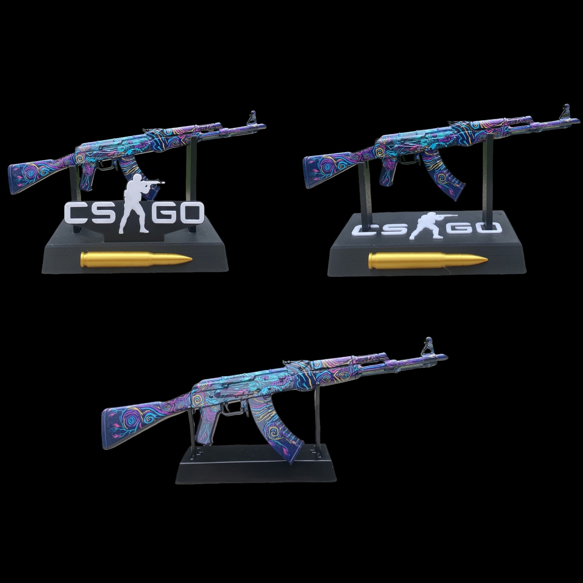 CSGO Nightwish AK47 New Metal Miniature Tiny Gun – Leones Marvelous Items