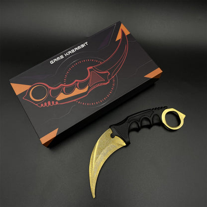Game Karambit Lore Skin Replica Dull Blade Trainer For Collection