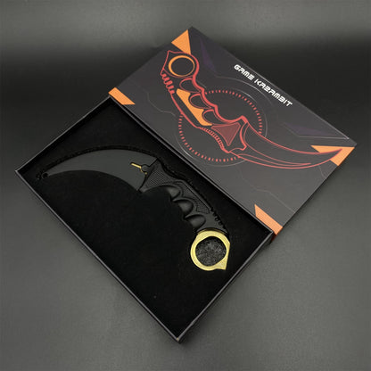 Game Karambit Lore Skin Replica Dull Blade Trainer For Collection