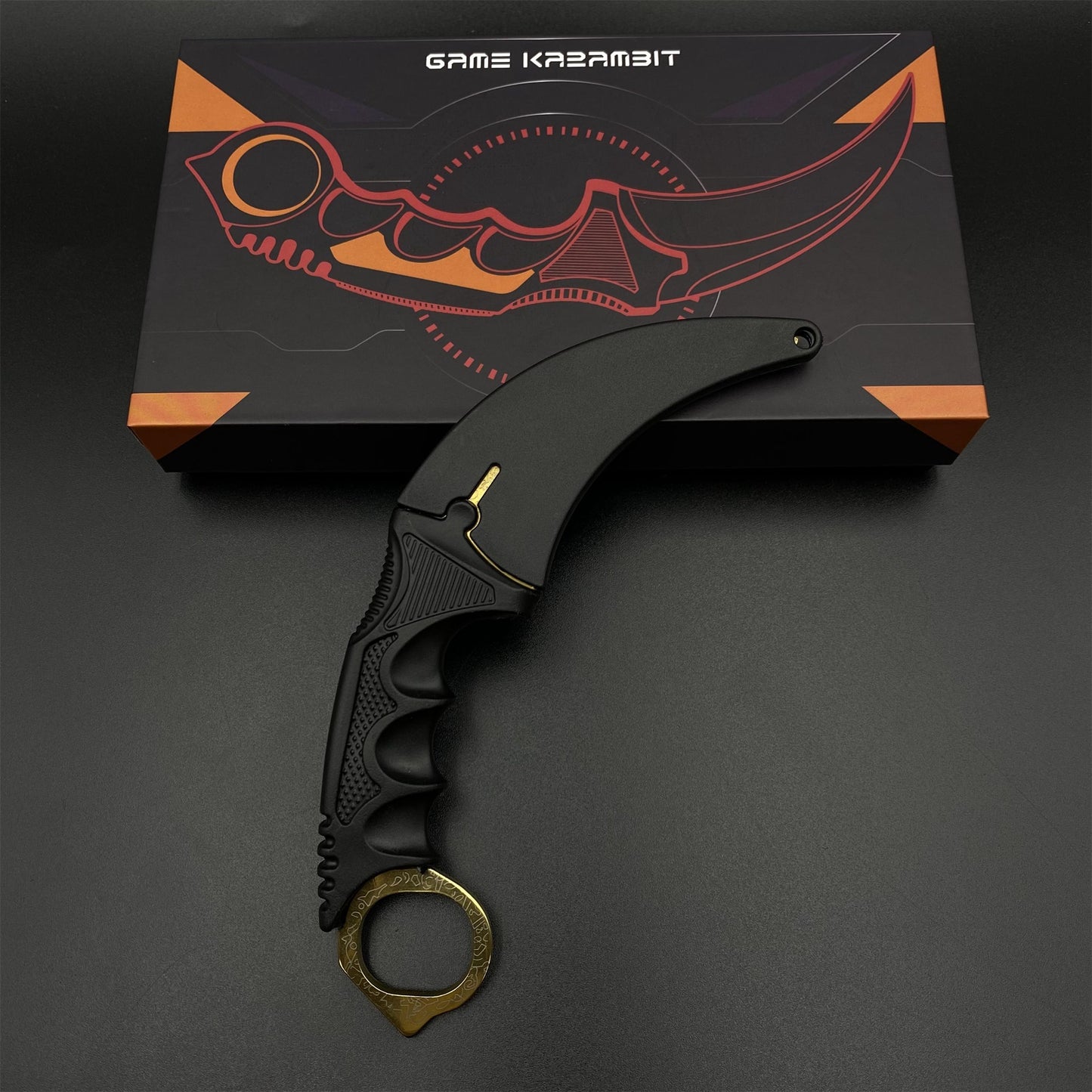 Game Karambit Lore Skin Replica Dull Blade Trainer For Collection