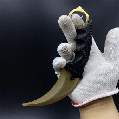 Game Karambit Lore Skin Replica Dull Blade Trainer For Collection