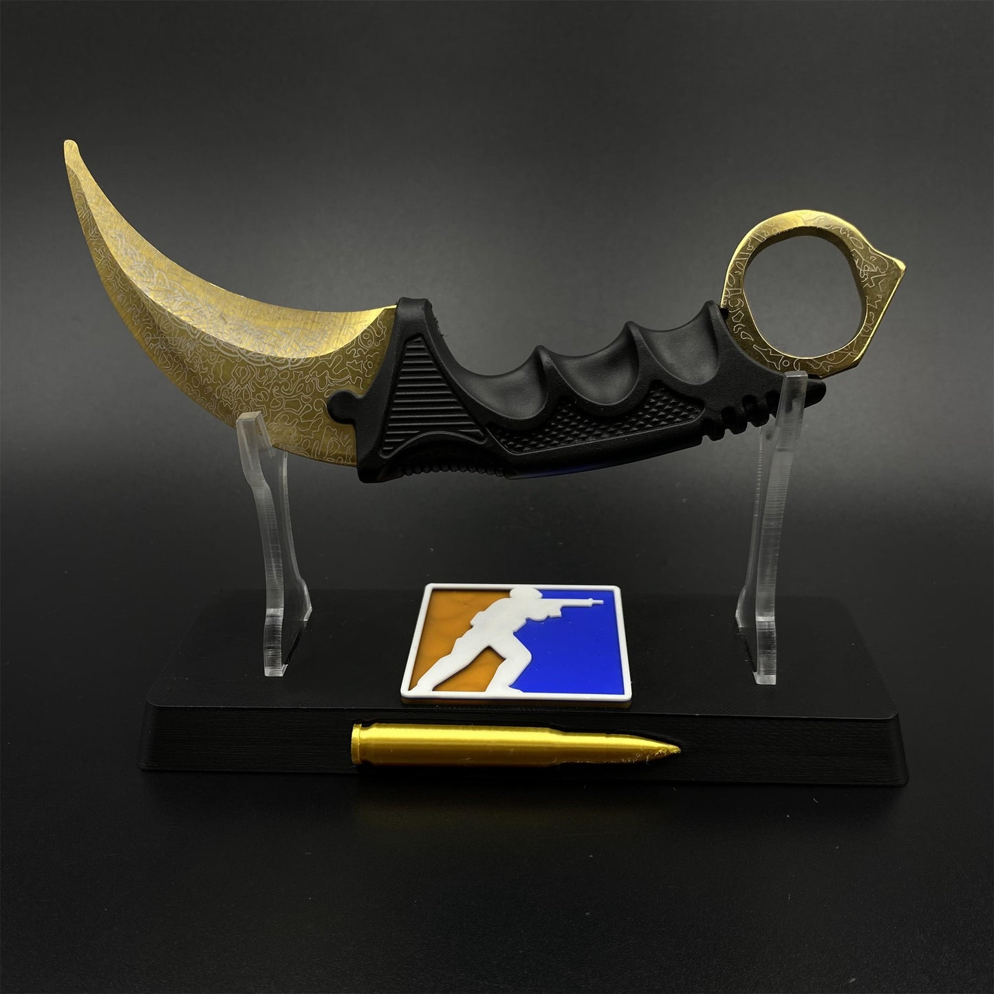 Game Karambit Lore Skin Replica Dull Blade Trainer For Collection