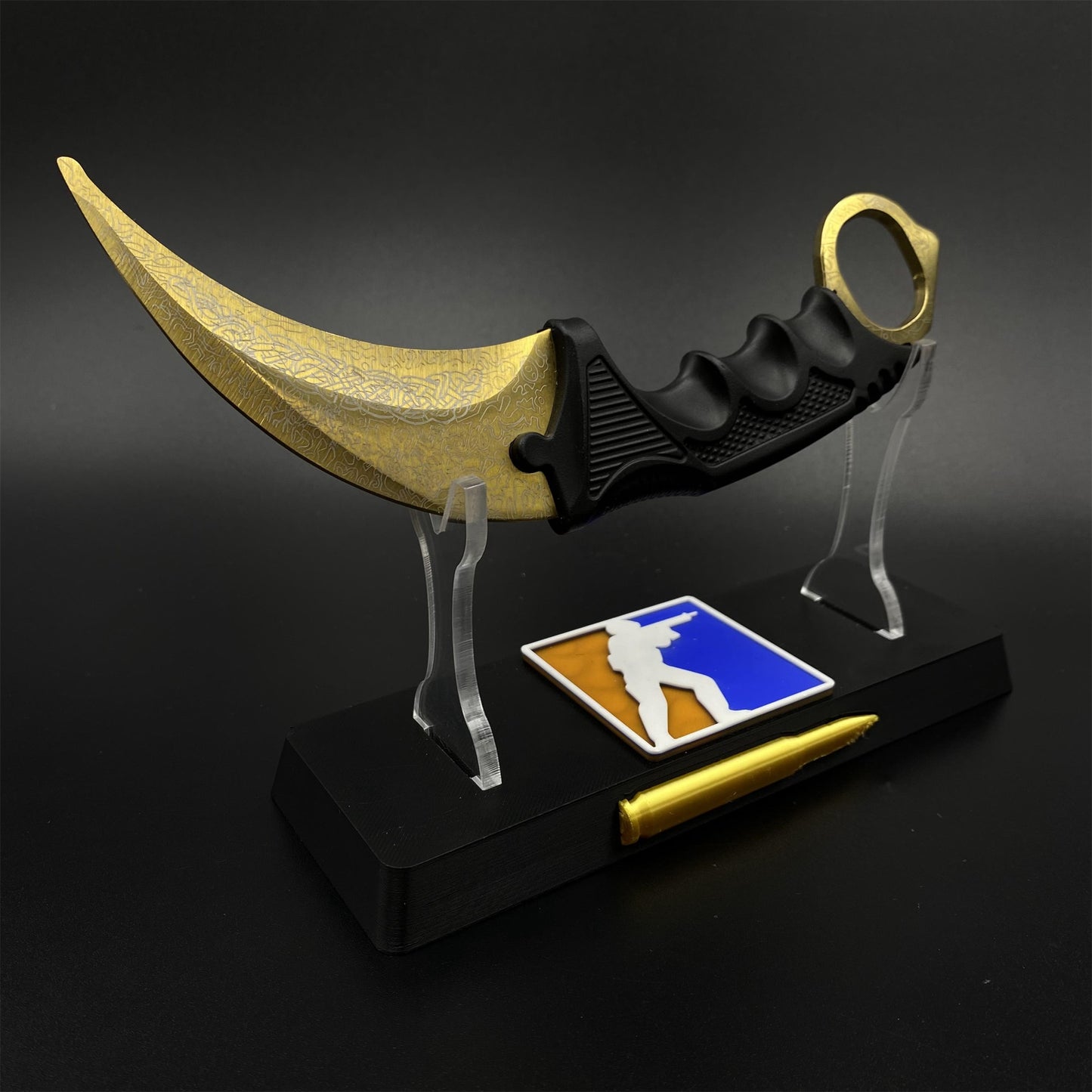 Game Karambit Lore Skin Replica Dull Blade Trainer For Collection