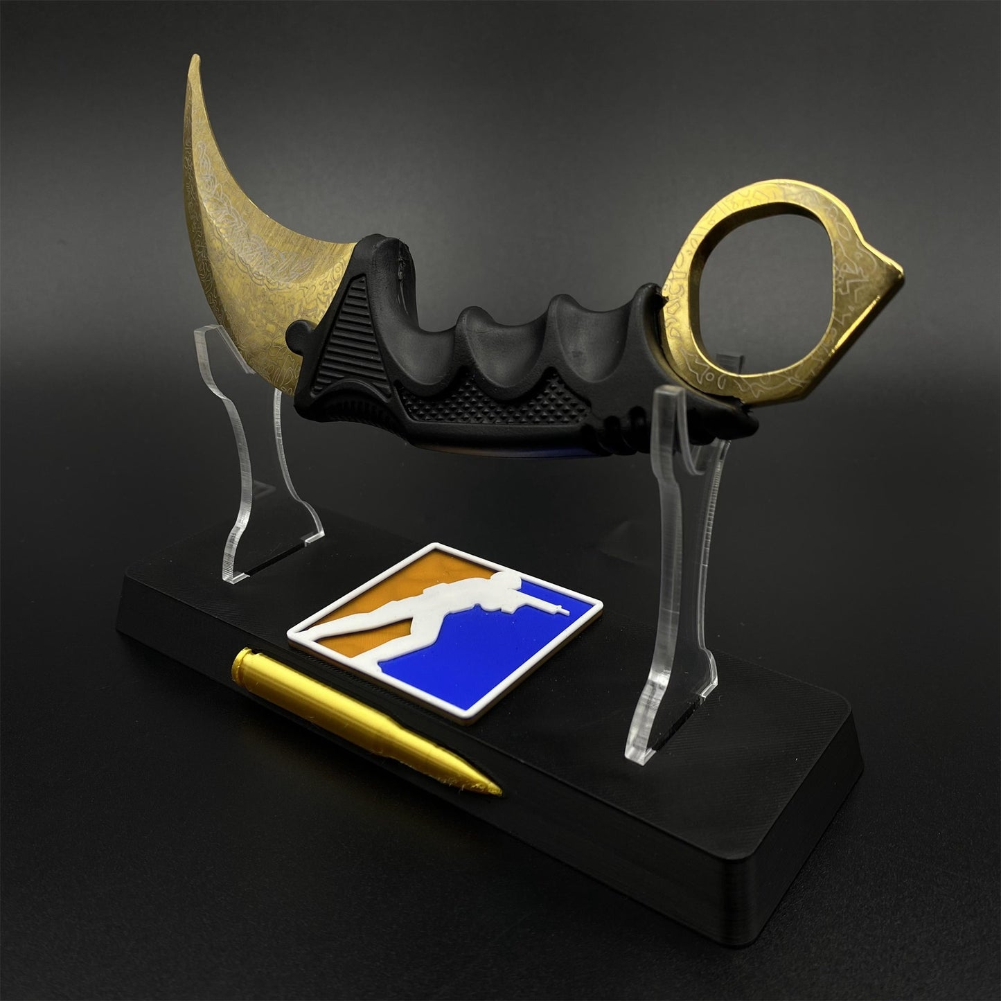 Game Karambit Lore Skin Replica Dull Blade Trainer For Collection