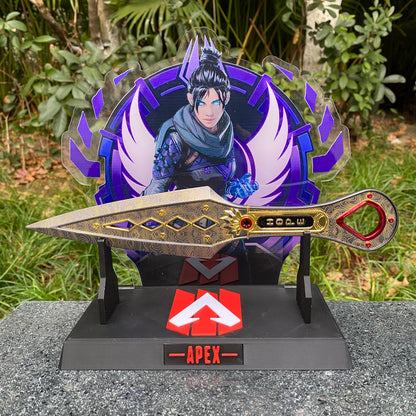 Wraith Heirloom Recolor Last Hope Wraith Kunai Better Damascus Steel Pattern Version