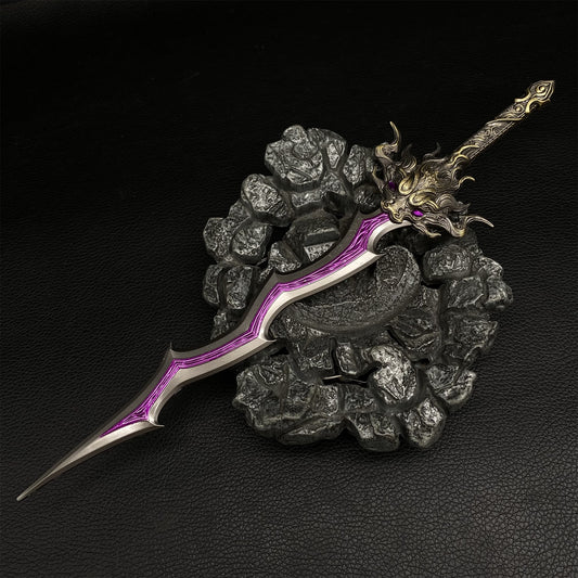 NB Game Candle Divine Decree Sword 11.4'' Metal Replica