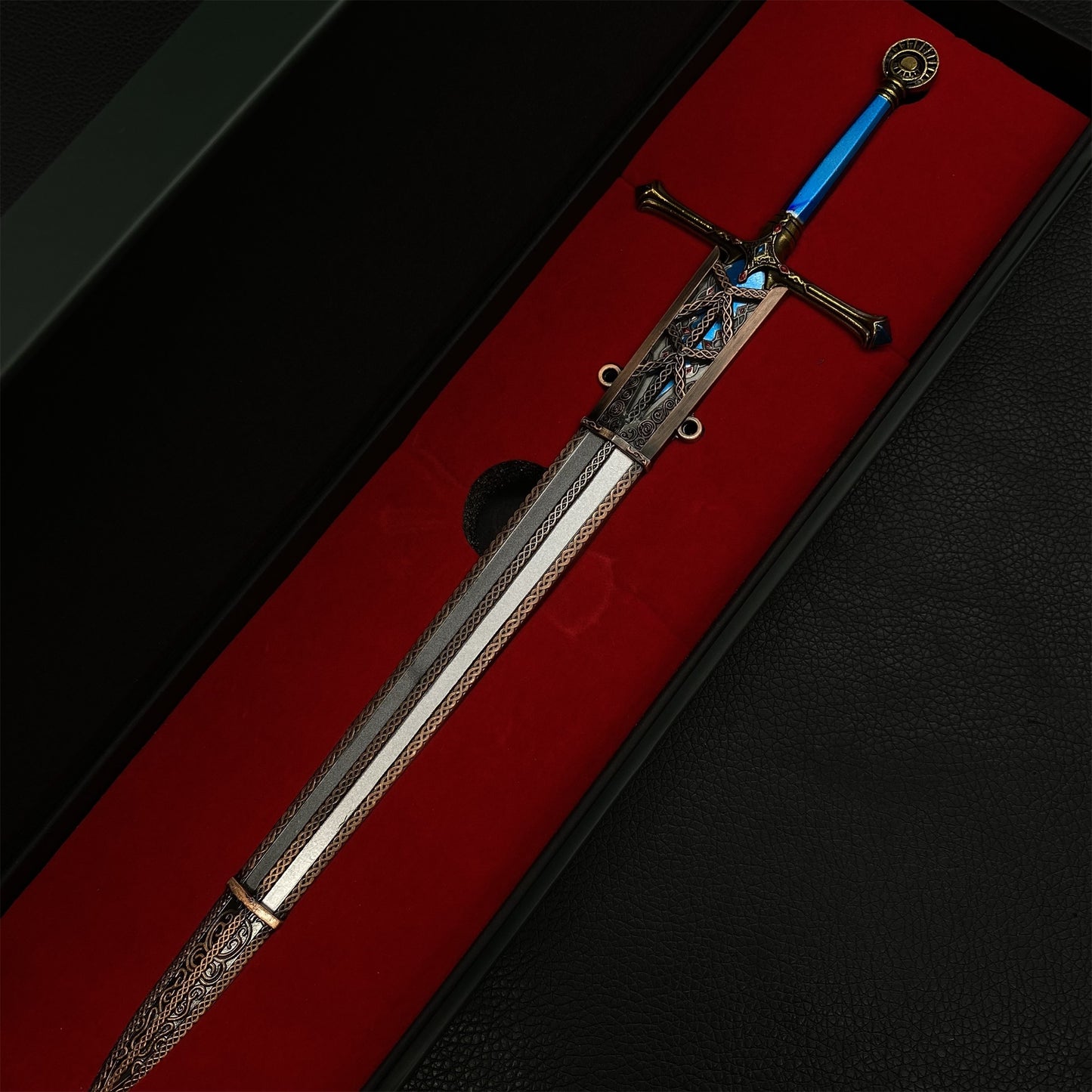 Raya Lucaria Academy Carian Knight's Sword Metal Miniature For Collection