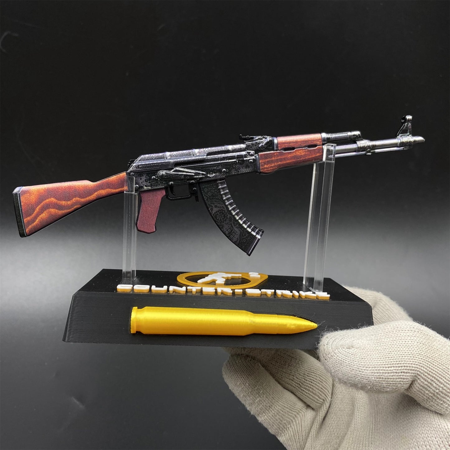 AK47 Cartel Metal Miniature For Collection