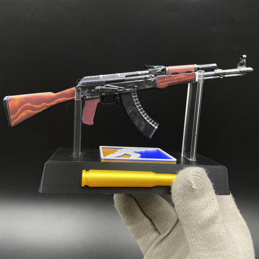 AK47 Cartel Metal Miniature For Collection
