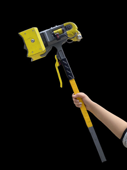 3D Printed Caustic Heirloom Death Hammer Replica Cosplay Prop