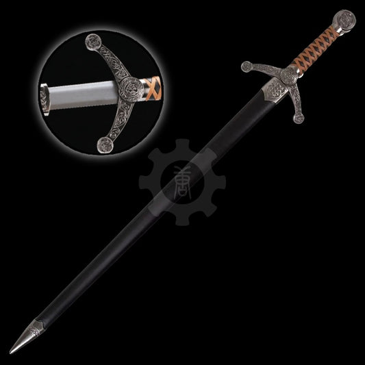 Celtic Knight Sword Life-size Cosplay Prop Metal Replica