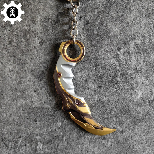 Cool Champions 2021 Karambit Mini Metal Keychain