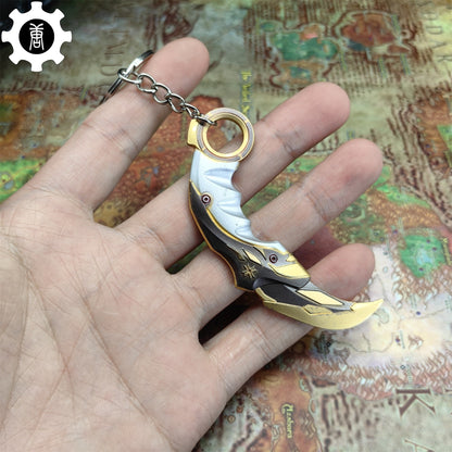 Cool Champions 2021 Karambit Mini Metal Keychain