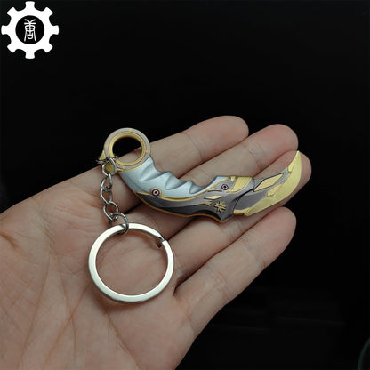 Cool Champions 2021 Karambit Mini Metal Keychain