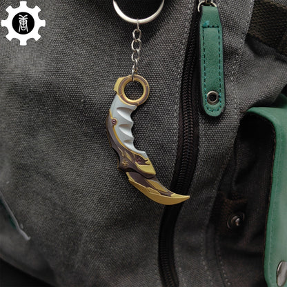 Cool Champions 2021 Karambit Mini Metal Keychain