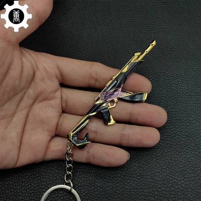 Mini Champions Vandal Gun Metal Keychain