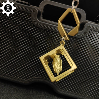 Mini Champions Cube Buddy Keychain Backpack Metal Pendant