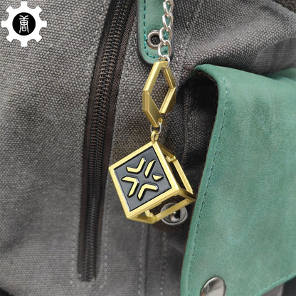 Mini Champions Cube Buddy Keychain Backpack Metal Pendant