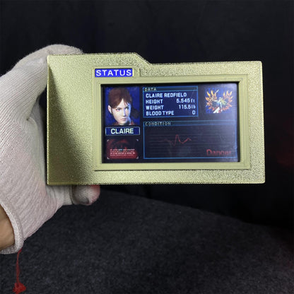 3D Printed Code Veronica Clarie Health Condition Bar Status Screen