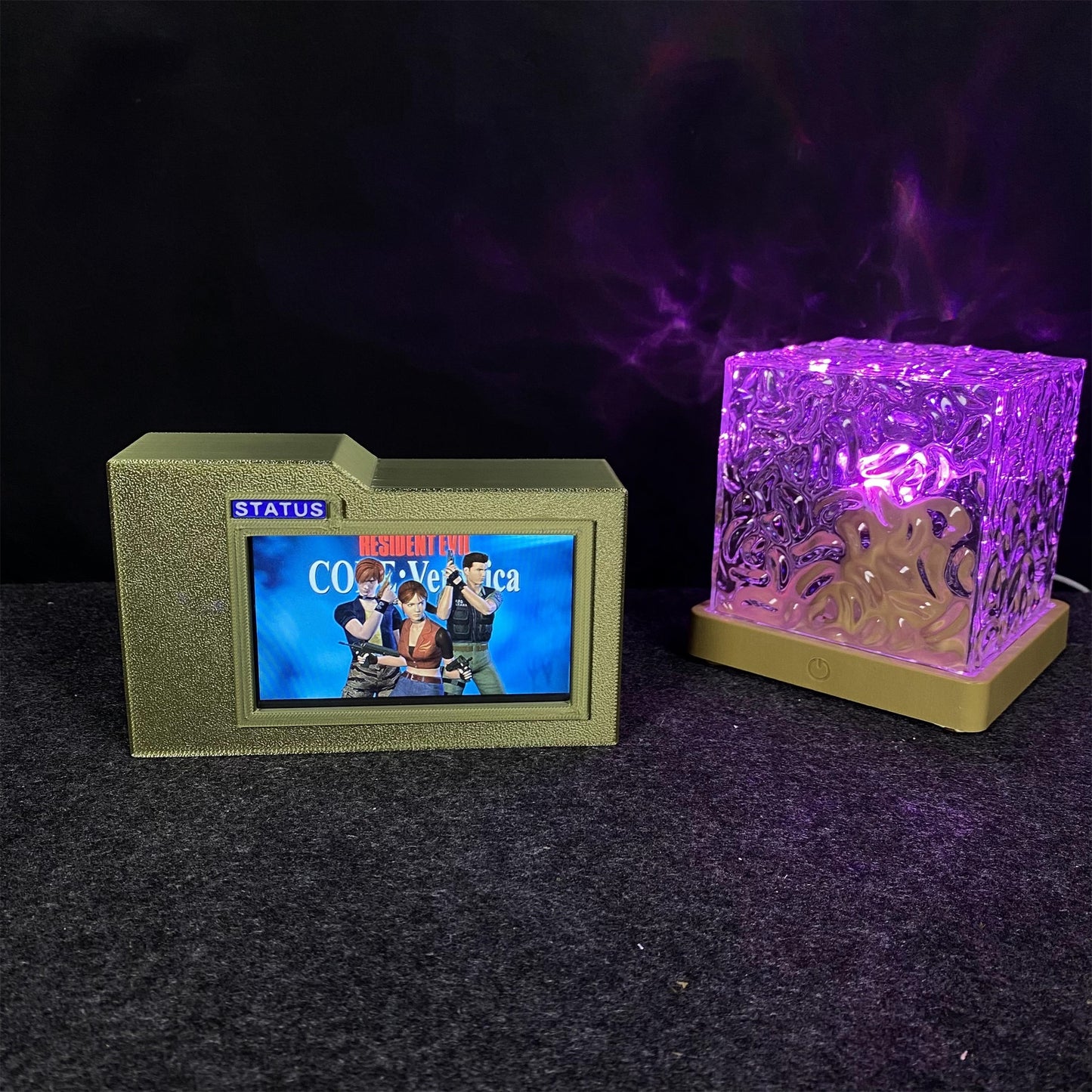 3D Printed Code Veronica Clarie Health Condition Bar Status Screen