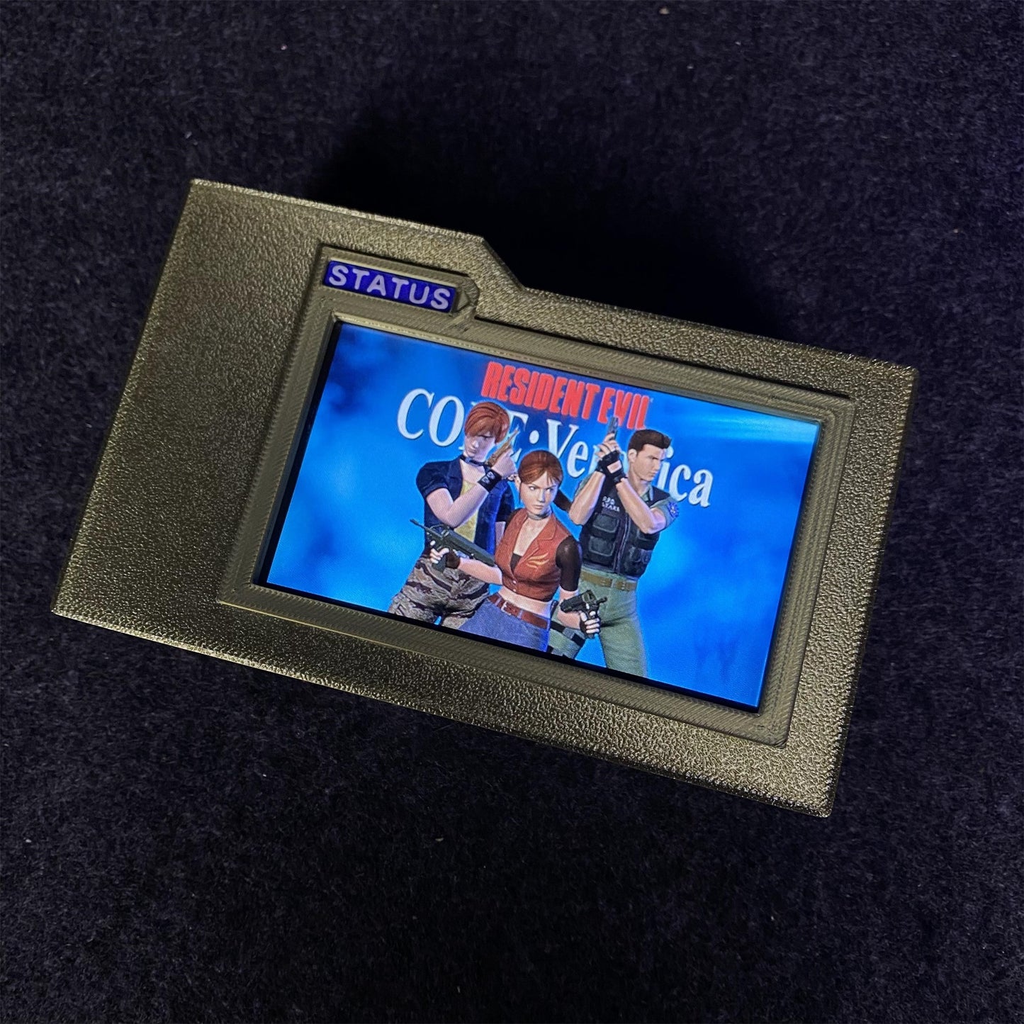 3D Printed Code Veronica Clarie Health Condition Bar Status Screen
