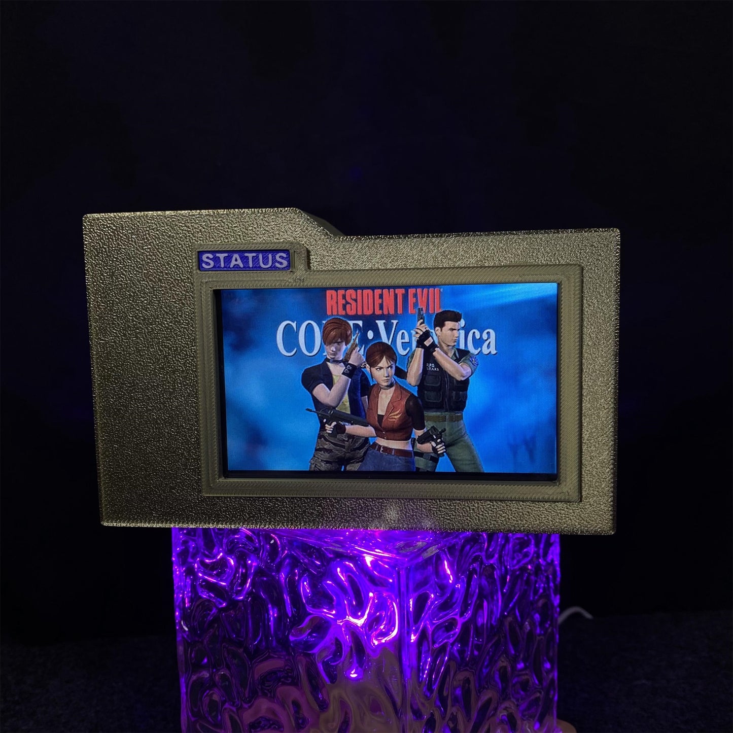 3D Printed Code Veronica Clarie Health Condition Bar Status Screen