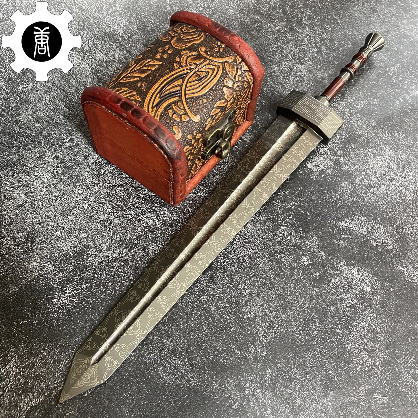 One-sixth Soul Game Classical Greatsword 11.8" Metal Craft For Display