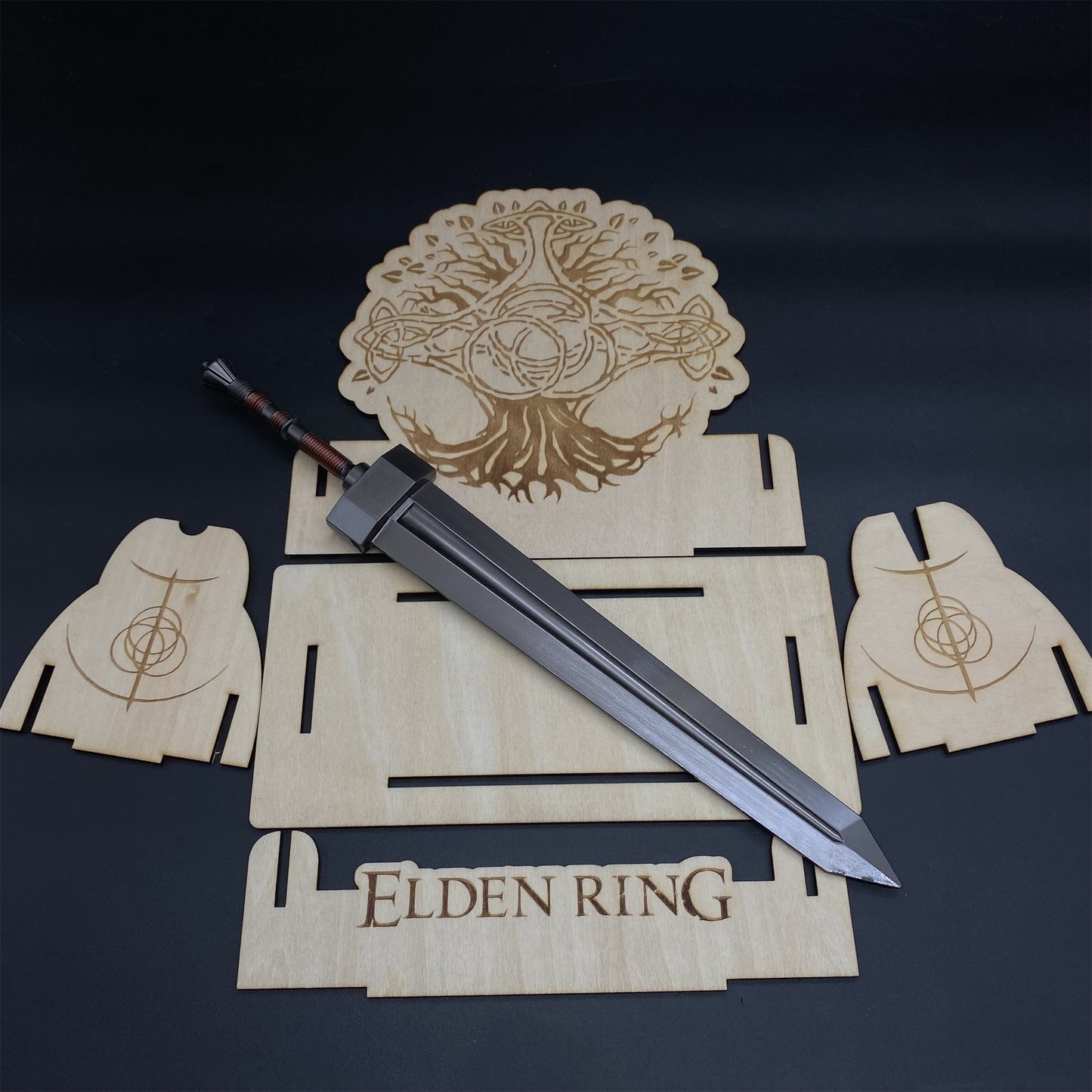 Hot Game Classical Greatsword 11.8" Metal Craft Display Art