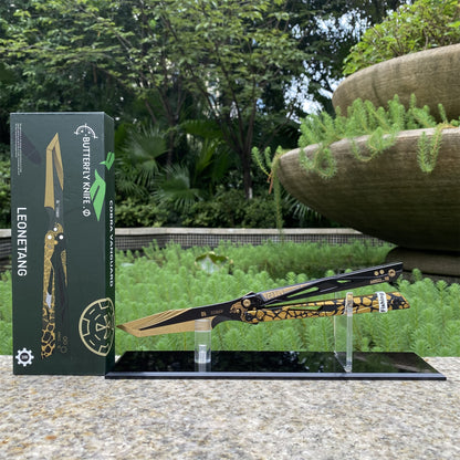 IRL Cobra Vanguard High-End CNC Balisong Trainer Butterfly Knife Trainer
