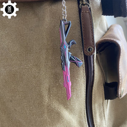Tiny Comet Vandal Metal Keychain