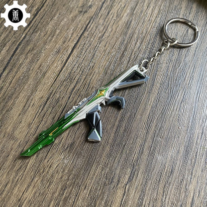 Tiny Comet Vandal Metal Keychain