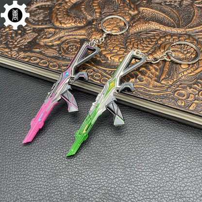 Tiny Comet Vandal Metal Keychain