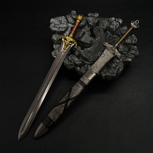Metal Conan Sword  And King Sword Miniatures
