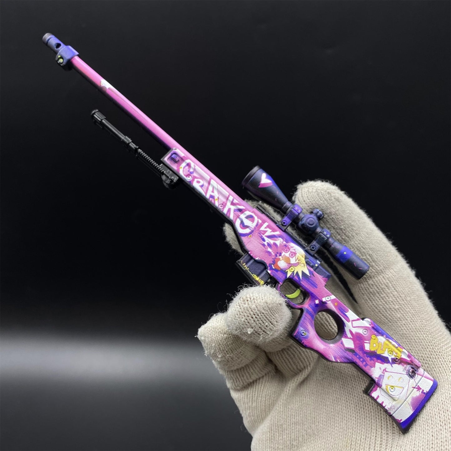 CS Tiny Gun Crakow! AWP Metal Miniature For Collection