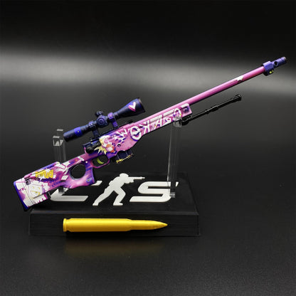 CS Tiny Gun Crakow! AWP Metal Miniature For Collection