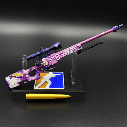 CS Tiny Gun Crakow! AWP Metal Miniature For Collection