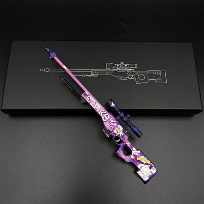 CS Tiny Gun Crakow! AWP Metal Miniature For Collection