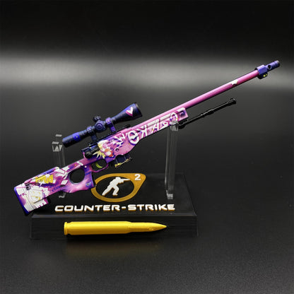 CS Tiny Gun Crakow! AWP Metal Miniature For Collection