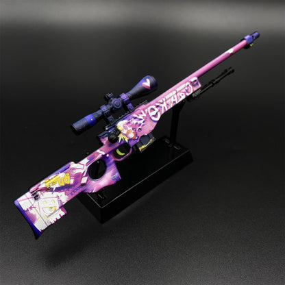CS Tiny Gun Crakow! AWP Metal Miniature For Collection