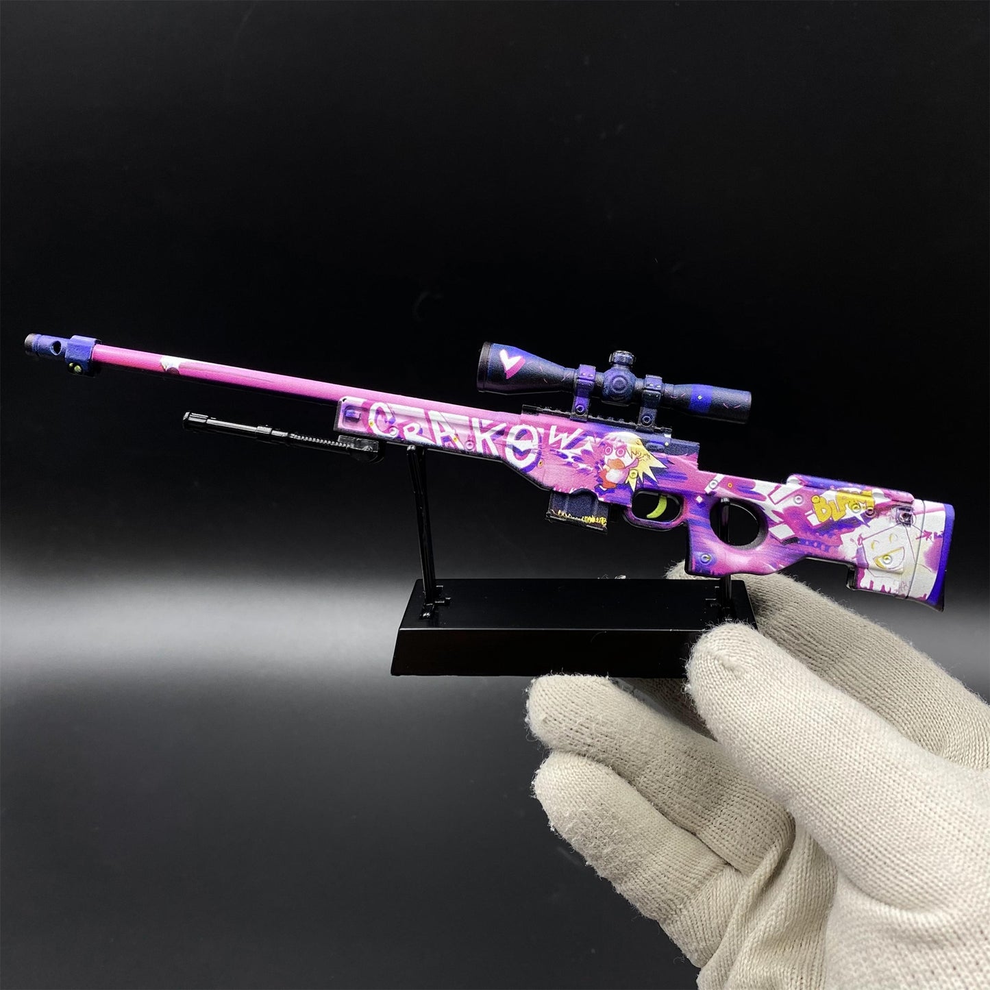 CS Tiny Gun Crakow! AWP Metal Miniature For Collection