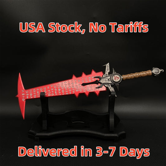 Crucible Sword Blunt Blade Metal Replica 30CM/11.8'' USA Only